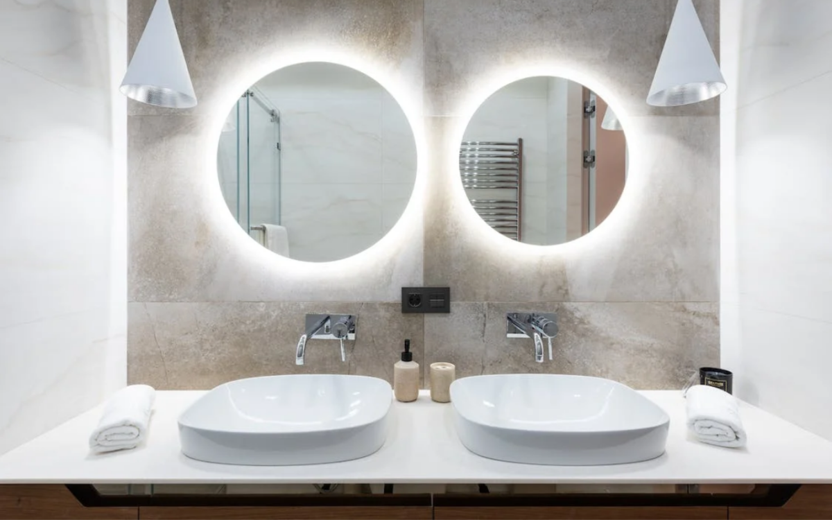 bagno cieco illuminazione